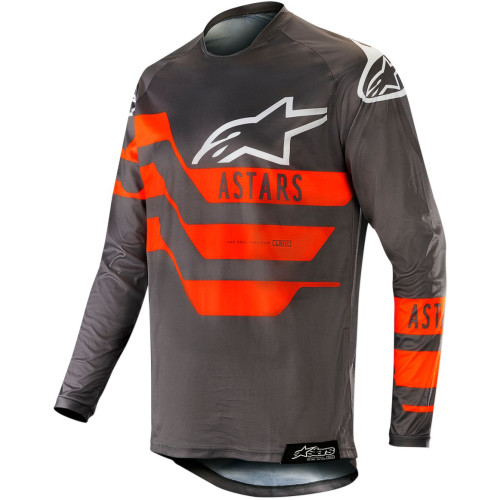 ДЖЕРСИ Alpinestars (29105225) внедорожное оранжевый серый супермото S9 RAC-FLAG G/A/O SM RACER FLAGSHIP S9 /ANTHRACITE/ SMALL
