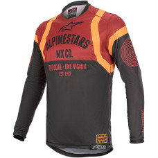ДЖЕРСИ Alpinestars (29105593) чёрный оранжевый S20 FLAG /B/ L