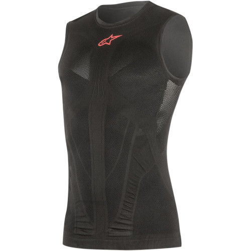 ТЕРМОБЕЛЬЁ Alpinestars (29400347) XS чёрный красный TECH TANK /S TECH SUMMER LAYER TANK TOP / /S