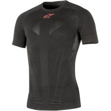 ТЕРМОБЕЛЬЁ Alpinestars (29400350) XS чёрный красный TECH T SS /S TECH SLEEVE SUMMER LAYER / /S