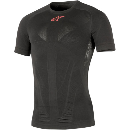 ТЕРМОБЕЛЬЁ Alpinestars (29400352) чёрный красный TECH T SS XL/2X TECH SLEEVE SUMMER LAYER / XL/2XL