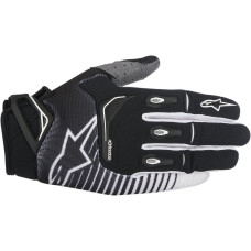 ПЕРЧАТКИ Alpinestars (33304039) чёрный белый супермото S7 T-STAR / SM TECHSTAR S7 CUFF S /