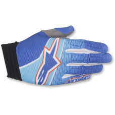 ПЕРЧАТКИ Alpinestars (33304048) синий красный S7 AVIATOR B/C/R 2X AVIATOR S7 CUFF 2XL /CYAN/
