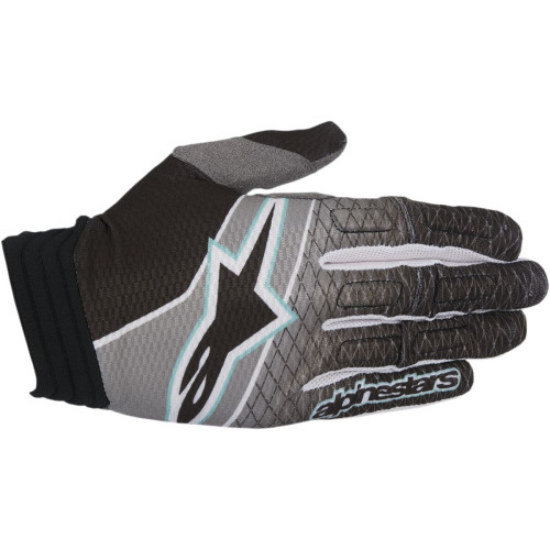 ПЕРЧАТКИ Alpinestars (33304058) чёрный серый S7 AVIATOR B/G/T 2X AVIATOR S7 CUFF 2XL /DARK /TEAL