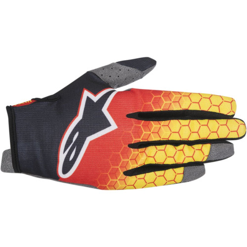 ПЕРЧАТКИ Alpinestars (33304071) жёлтый чёрный красный S7 FLIGHT R/B/Y LG RADAR FLIGHT S7 CUFF L //
