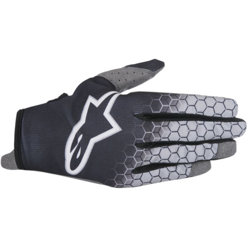 ПЕРЧАТКИ Alpinestars (33304088) чёрный белый серый S7 FLIGHT / 2X RADAR FLIGHT S7 CUFF 2XL /LIGHT /