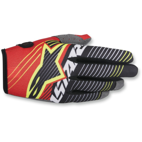 ПЕРЧАТКИ Alpinestars (33304090) чёрный белый красный S7 TRACKER R/W/B MD RADAR TRACKER S7 CUFF M //