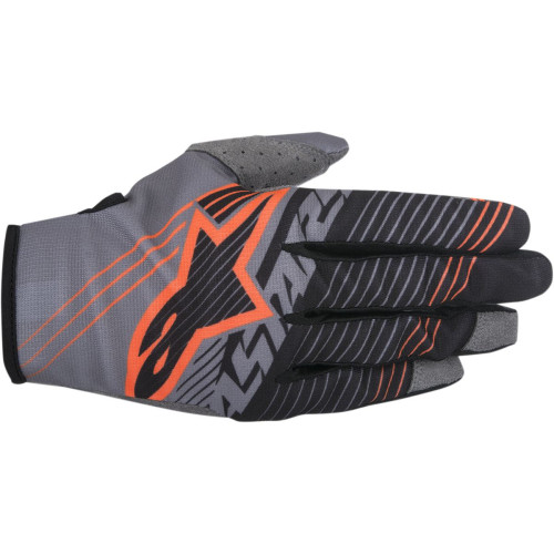 ПЕРЧАТКИ Alpinestars (33304108) оранжевый чёрный серый S7 TRACKER / 2X RADAR TRACKER S7 CUFF 2XL DARK // FLUO