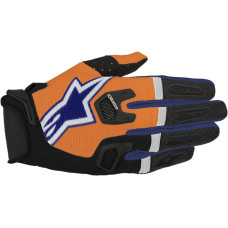 ПЕРЧАТКИ Alpinestars (33304171) оранжевый белый синий S7 RACEFEN O/B/W LG RACEFEND S7 CUFF L FLUO/DARK /