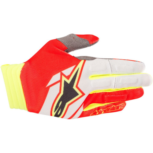 ПЕРЧАТКИ Alpinestars (33304776) жёлтый белый супермото красный S8 AVIATOR R/W/Y SM AVIATOR S8 // SMALL