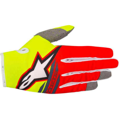 ПЕРЧАТКИ Alpinestars (33304840) жёлтый красный S8 FLIGHT Y/R/A 2X RADAR FLIGHT S8 //ANTHRACITE 2X-LARGE