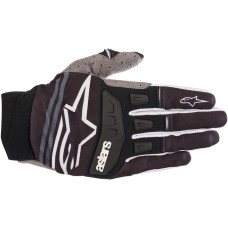 ПЕРЧАТКИ Alpinestars (33305347) чёрный белый супермото S9 T-STAR / SM TECHSTAR S9 / SMALL