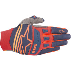 ПЕРЧАТКИ Alpinestars (33305371) синий красный S9 T-STAR B/R/T 2X TECHSTAR S9 //TANGERINE 2X-LARGE