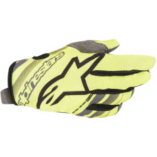 ПЕРЧАТКИ Alpinestars (33305422) жёлтый серый супермото S9 RADAR / SM RADAR S9 / SMALL