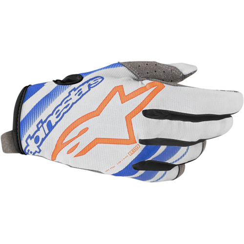 ПЕРЧАТКИ Alpinestars (33305443) оранжевый средний синий серый S9 RADAR / MD RADAR S9 COOL //