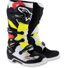 МОТОБОТЫ Alpinestars (34101193) внедорожное жёлтый чёрный красный TECH 7 // 15 TECH 7 // 15