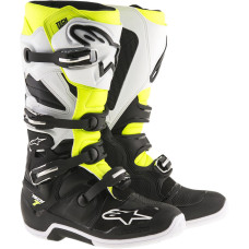 МОТОБОТЫ Alpinestars (34101631) внедорожное жёлтый чёрный белый TECH7 // 16 TECH 7 // 16