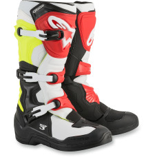 МОТОБОТЫ Alpinestars (34101897) внедорожное жёлтый чёрный белый красный TECH 3 /// 6 TECH 3 /// 6