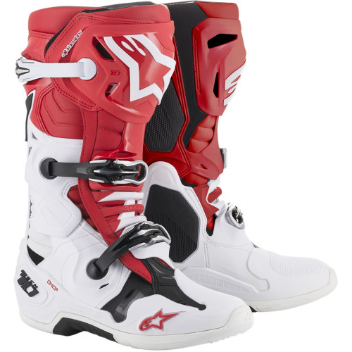 МОТОБОТЫ Alpinestars (34102143) красный белый чёрный TECH 10 // 9