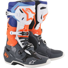 МОТОБОТЫ Alpinestars (34102149) оранжевый серый синий TECH 10 // 7