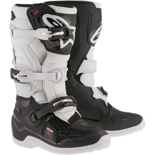 МОТОБОТЫ Alpinestars (34110353) внедорожное чёрный подростковый белый TECH7S / 8 TECH 7S / 8