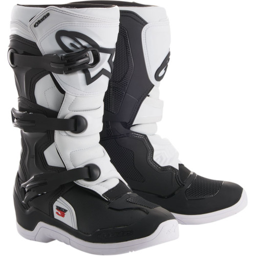 МОТОБОТЫ Alpinestars (34110403) внедорожное чёрный подростковый белый T3S / 8 TECH 3S / 8