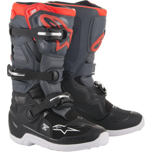 МОТОБОТЫ Alpinestars (34110482) красный T7S DGY/LGY FL/ 4