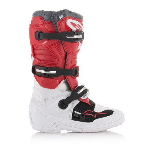 МОТОБОТЫ Alpinestars (34110499) серый белый красный TECH7S // 2