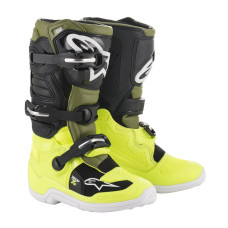 МОТОБОТЫ Alpinestars (34110502) чёрный жёлтый T7S FL/ MGR/ 3