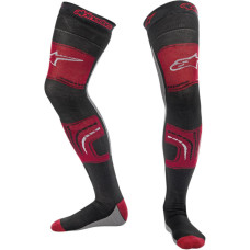 МОТОНОСКИ ПОД НАКОЛЕННИКИ (БРЕЙСЫ) Alpinestars (34310226) чёрный серый красный S/M // S/M