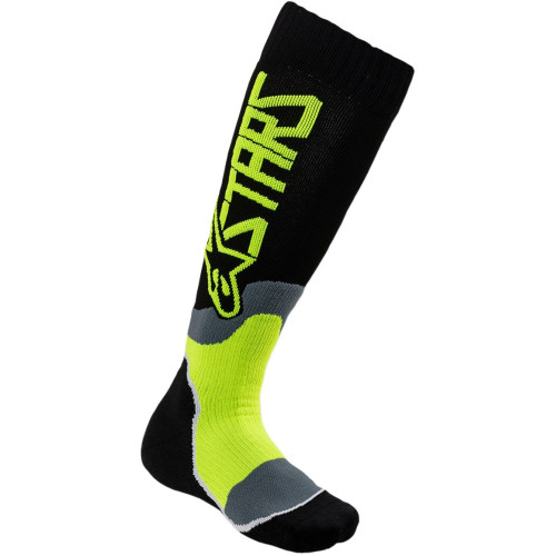 МОТОНОСКИ Alpinestars (34310547) мотокросс подростковый чёрный жёлтый MX PLUS2 /