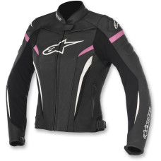 МОТО КУРТКА Alpinestars (28130741) 50 чёрный розовый 4W GP+R V2 / WOMENS STELLA GP PLUS R V2 PERFORMANCE LEATHER /FUCHSIA 50