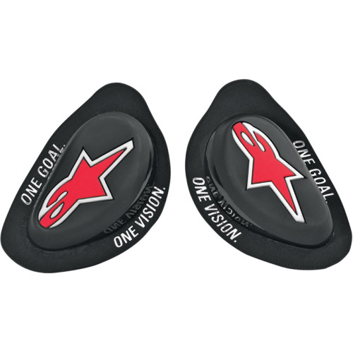 КОЛЕННЫЙ СЛАЙДЕР ДЛЯ МОТОКОМБИНЕЗОНОВ Alpinestars (28400008) чёрный ASTARS GP ,GP