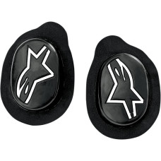 КОЛЕННЫЙ СЛАЙДЕР ДЛЯ МОТОКОМБИНЕЗОНОВ Alpinestars (28400038) белый чёрный ASTARS SPORT / SPORT