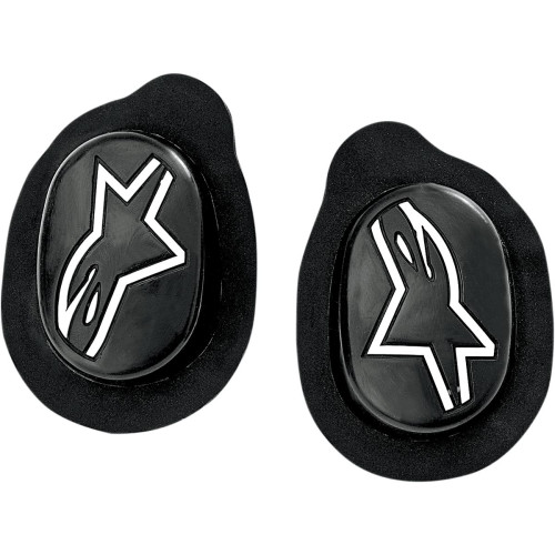 КОЛЕННЫЙ СЛАЙДЕР ДЛЯ МОТОКОМБИНЕЗОНОВ Alpinestars (28400038) белый чёрный ASTARS SPORT / SPORT