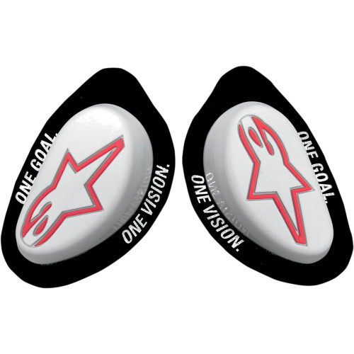 КОЛЕННЫЙ СЛАЙДЕР ДЛЯ МОТОКОМБИНЕЗОНОВ Alpinestars (28400053) белый ASTARS GP GP