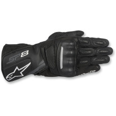 ПЕРЧАТКИ Alpinestars (33012970) чёрный длинный серый SP-8 V2 / S SP-8 V2 PERFORMANCE LEATHER / SMALL