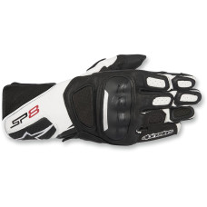ПЕРЧАТКИ Alpinestars (33012979) чёрный белый длинный SP-8 V2 / XL SP-8 V2 PERFORMANCE LEATHER / X-LARGE