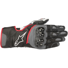 ПЕРЧАТКИ Alpinestars (33013150) чёрный длинный серый красный SP-2 V2 B/G/R L SP-2 V2 PERFORMANCE LEATHER //FLO LARGE