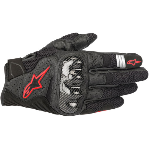 ПЕРЧАТКИ Alpinestars (33013174) чёрный красный SMX1 AIR V2 /R L SMX-1 AIR V2 PERFORMANCE /FLO LARGE
