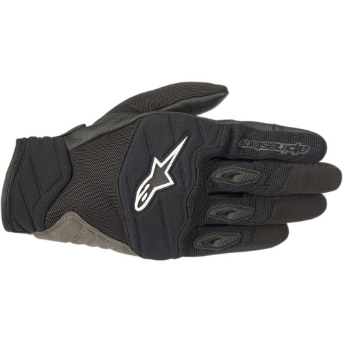 ПЕРЧАТКИ Alpinestars (33013239) средний чёрный дорожное SHORE M SHORE RIDING