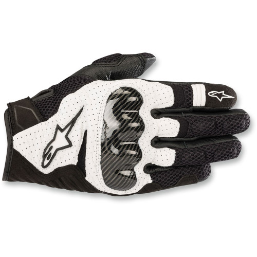 ПЕРЧАТКИ Alpinestars (33013481) средний чёрный белый SMX1 AIR V2 /W M SMX-1 AIR V2 PERFORMANCE /