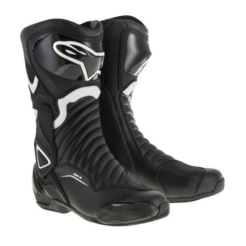МОТОБОТЫ Alpinestars (34041227) чёрный белый SMX-6 V2 / 47 SMX-6 V2 PERFORMANCE / 12