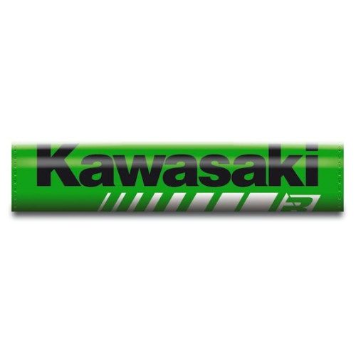 ПОДУШКА НА РУЛЬ Blackbird Racing (06013416) KAWASAKI зелёный стандартного размера TRADITIONAL
