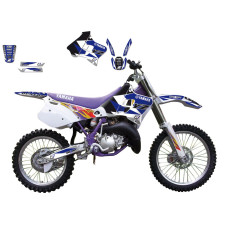 НАКЛЕЙКИ НАБОР Blackbird Racing (43024193) DR YZ 250 125 чёрный белый синий набор(комплект) 3 / DREAM 3 //