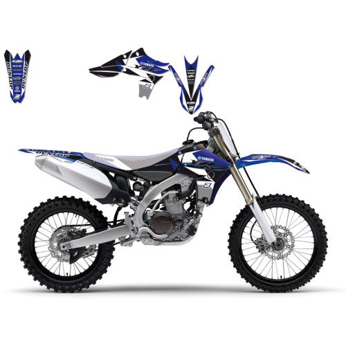 НАКЛЕЙКИ НАБОР Blackbird Racing (43024196) YZ-F DR 450 чёрный белый синий набор(комплект) 3 DREAM 3 //