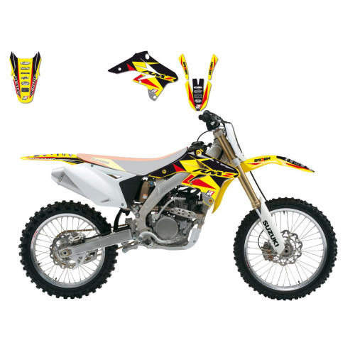 НАКЛЕЙКИ НАБОР Blackbird Racing (43024208) RM-Z DR 250 жёлтый чёрный красный набор(комплект) 3 DREAM 3 //