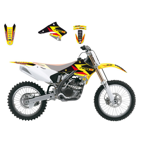 НАКЛЕЙКИ НАБОР Blackbird Racing (43024212) RM-Z DR 250 жёлтый чёрный красный набор(комплект) 3 DREAM 3 //