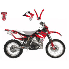 НАКЛЕЙКИ НАБОР Blackbird Racing (43024249) DR чёрный белый красный набор(комплект) 3 EC DREAM 3 //