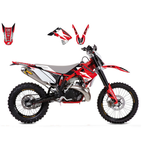 НАКЛЕЙКИ НАБОР Blackbird Racing (43024251) DR чёрный белый красный набор(комплект) 3 EC/ECF DREAM 3 //
